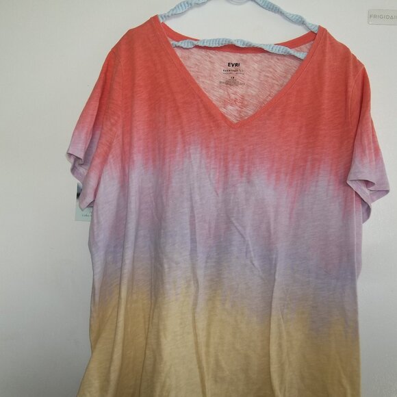EVRI Tee shirt, womens plus 1X - Picture 1 of 1